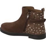 Vertbaudet Leren meisjeslaarzen met sterretjesprint