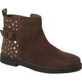 Vertbaudet Leren meisjeslaarzen met sterretjesprint