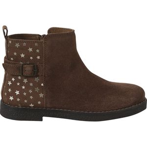 Vertbaudet Leren meisjeslaarzen met sterretjesprint