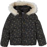 Vertbaudet Donsjack met capuchon voor meisjes met fleece voering