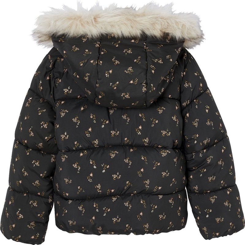 Vertbaudet Donsjack met capuchon voor meisjes met fleece voering