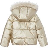 Vertbaudet Donsjack met capuchon voor meisjes met fleece voering