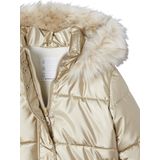 Vertbaudet Donsjack met capuchon voor meisjes met fleece voering