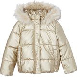 Vertbaudet Donsjack met capuchon voor meisjes met fleece voering