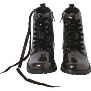 Vertbaudet Laklaarzen met veters en rits voor meisjes