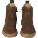 Vertbaudet - Leren Meisjeslaarzen - Met Rits en Elastiek