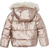 Vertbaudet - Donsjack - Meisjes - Zwart - Gerecycled Polyester, Waterafstotend, Fleece Voering