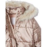 Vertbaudet - Donsjack - Meisjes - Zwart - Gerecycled Polyester, Waterafstotend, Fleece Voering