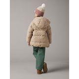 Vertbaudet - Halflange Gewatteerde Donsjas - Meisjes - Met Afneembare Wanten