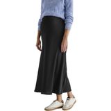 Vertbaudet - Lange zwangerschapsrok - Zwart - 100% Polyester, Elastische Tailleband