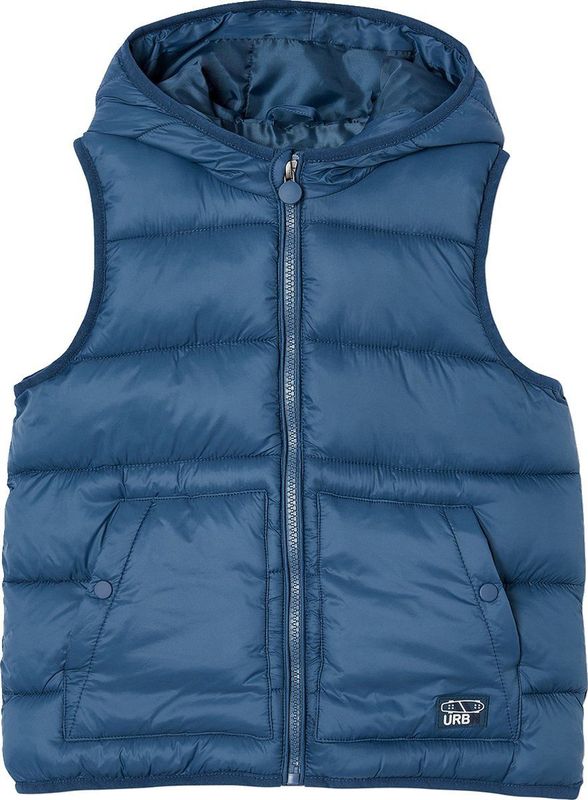 Donsjack - Gevoerde Capuchon - Gewatteerd - Colourblock - Waterafstotend