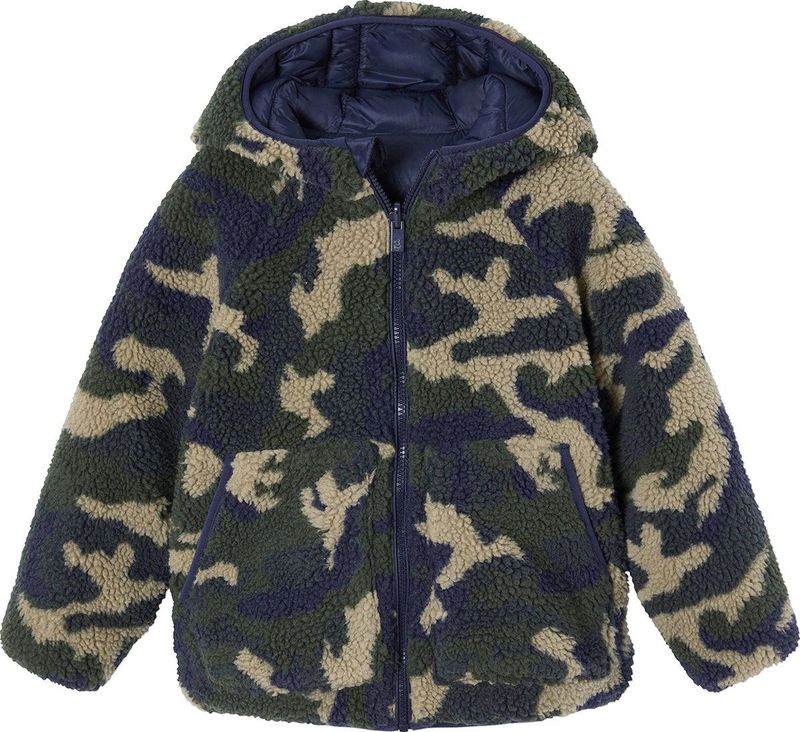 Jacks - Omkeerbaar Donsjack - Jongens - Waterafstotend - 100% Gerecycled Polyester