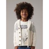 Vertbaudet T-shirt voor jongens met hertenmotief met lange mouwen