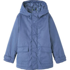 3-in-1-parka voor baby met afneembaar vest grijsblauw