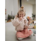 Meisjessweater - Ecru - Sherpa - Met Capuchon