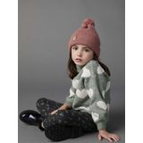 Gebreide Trui - Maxi Coltrui - Groengrijs - Rolkraag - 56% Polyester, 42% Acryl, 2% Elastaan