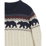 Vertbaudet Jacquard jongenstrui van kabeltricot
