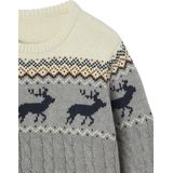 Vertbaudet Jacquard jongenstrui van kabeltricot