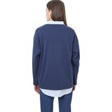 Vertbaudet - Zwangerschapsshirt - Biokatoen - Wit - Geborduurde Inscriptie "New Edition Baby"