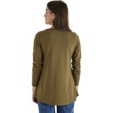 Voedingsshirt - Lang - Zwart - 52% Modal 48% Katoen