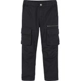 Technische Broek - Zwart - Katoen - Verstevigd Inzetstuk Op Knie