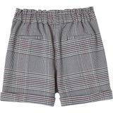 Meisjesshort - Ruitjes - Flanel - Hoge Elastische Taille - 98% Polyester