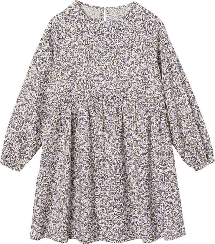 Vertbaudet - Bloemenjurk - Meisjes - Multicolor - Katoen