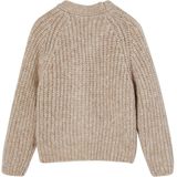 Gebreid Vest - Kameel - Geknoopt