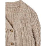 Gebreid Vest - Kameel - Geknoopt