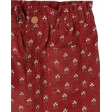 Rok - Bloemetjesprint - Ribfluweel - 100% Katoen