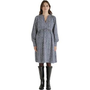 Korte Jurk - V-hals - Zwart - 100% Viscose