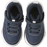 Vertbaudet Sneakers met veters en klittenband kinderen - blauw