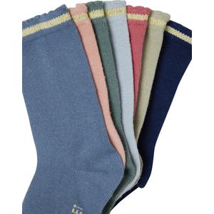 Sokken - Kniekousen - Goud/Zilver - Katoen/Polyamide/Elastaan/Metallic