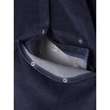 Kerstpyjama - Marineblauw - Pyjama voor Baby's - 75% Katoen, 25% Polyester - Drukknoopsluiting