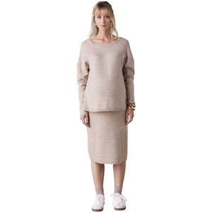 Envie de Fraise - Gebreide Set - Trui en Rok - Zacht Tricot - Cocoonstijl