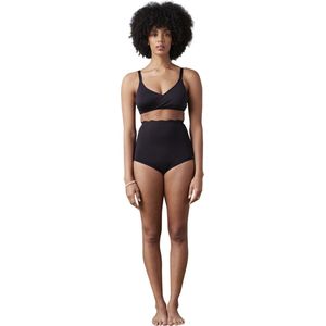 ENVIE DE FRAISE - Set van 2 - Zwangerschapsslips - Zwart - Naadloos, Hoge Taille, 95% Polyamide