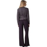 Envie de Fraise - Yogabroek - Gedrapeerd Fronteffect - Wijde Pijpen - Zwangerschap