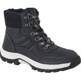 Bergstijl - Hoge Sneakers - Marineblauw - Synthetisch/Textiel