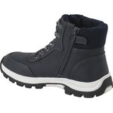 Bergstijl - Hoge Sneakers - Marineblauw - Synthetisch/Textiel