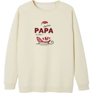 Vertbaudet - Herensweater - Kerstthema - Meilleur Papa de Noël - Familiecapsulecollectie