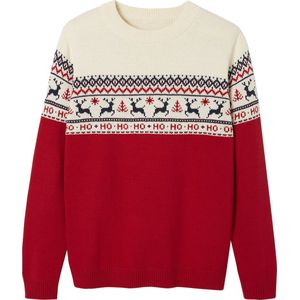 Vertbaudet - Jacquardtrui - Kerstthema - Volwassenen - Capsulecollectie Familie