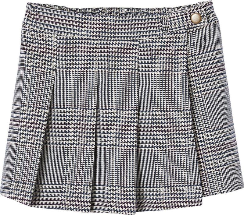 Rokshort - Flanel - Ruitpatroon - 98% Polyester, 2% Elastaan