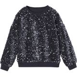 Vertbaudet - Kerstsweater - Meisjes - Rood - Met Lovertjes, Lange Mouwen, 100% Polyester