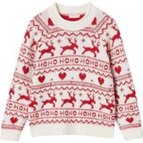 Jacquard Meisjestrui - Rolkraag - Glanzende Details - Zacht Breisel