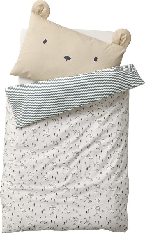 Dekbedovertrek - Wit - Katoen - Eenvoudig Design