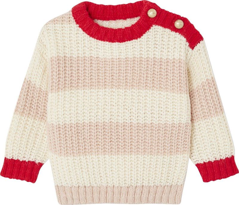 Vertbaudet Matchy matchy gestreepte babytrui familie-capsulecollectie