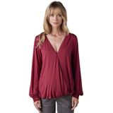 ENVIE DE FRAISE Zwangerschapsshirt met effect van een gekruiste blouse vooraan ENVIE DE FRAISE