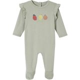 Set van 2 Slaappakjes - Saliegroen - 100% Biologisch Katoen - Lange Mouwen