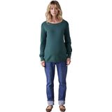 ENVIE DE FRAISE Fijn gebreide trui met gouden knoopdetail ENVIE DE FRAISE