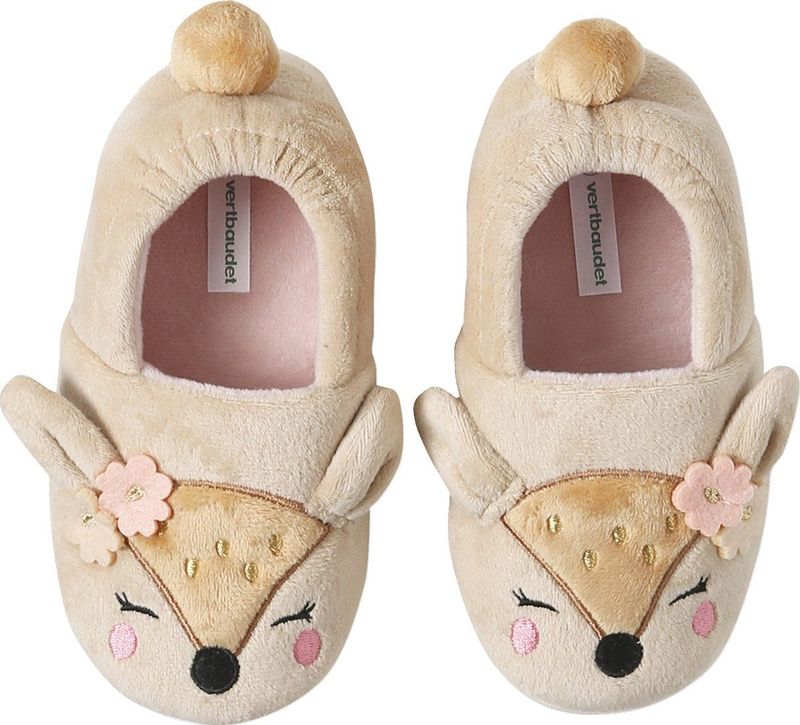 Vertbaudet - Slofjes Hert - Zacht - Polyester - Warme Voering